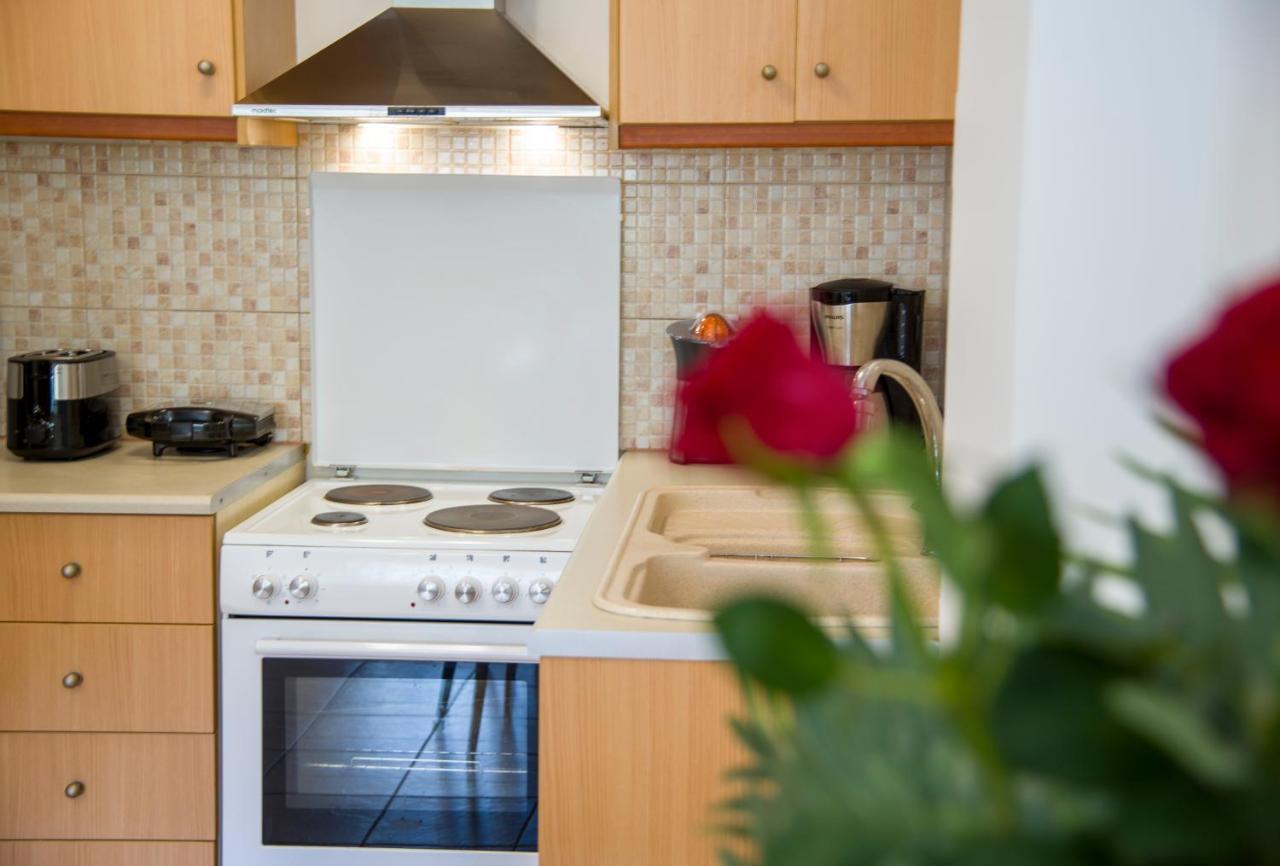 Manolia Dream Apartment 30M To The Beach Agia Marina  ภายนอก รูปภาพ