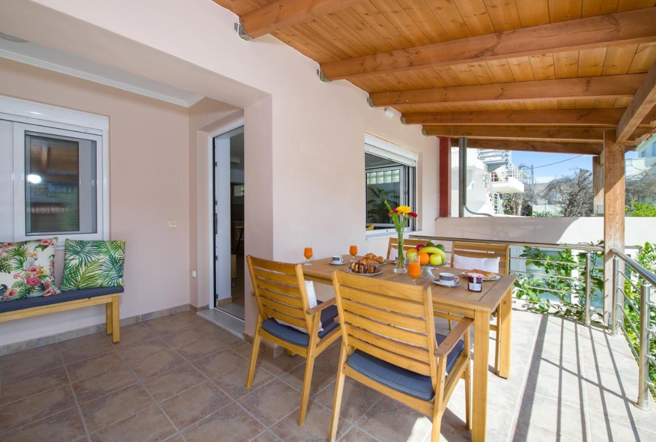Manolia Dream Apartment 30M To The Beach Agia Marina  ภายนอก รูปภาพ