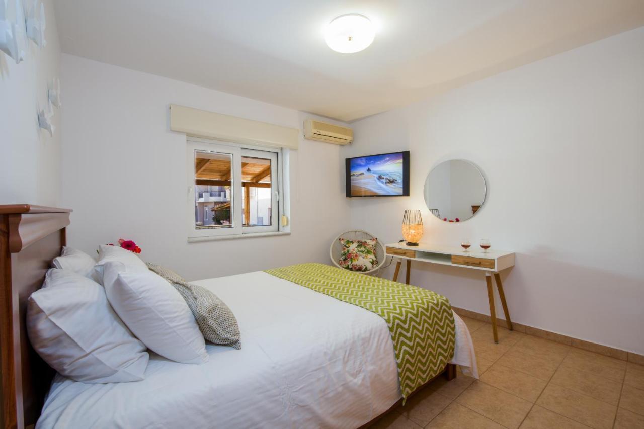 Manolia Dream Apartment 30M To The Beach Agia Marina  ภายนอก รูปภาพ
