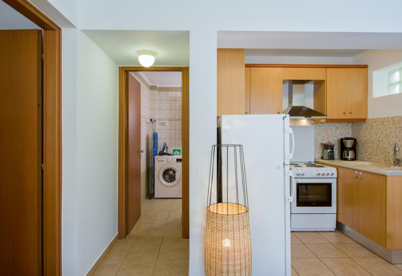 Manolia Dream Apartment 30M To The Beach Agia Marina  ภายนอก รูปภาพ