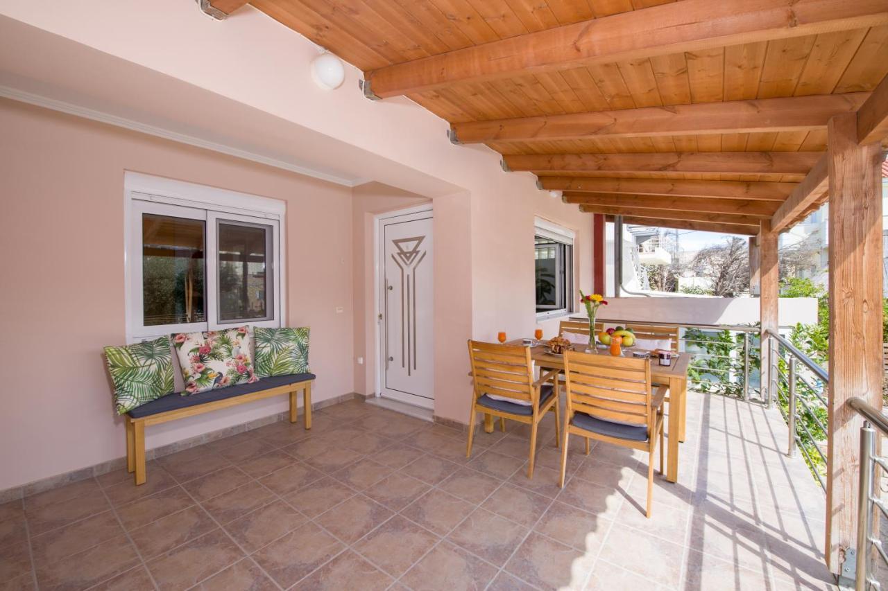 Manolia Dream Apartment 30M To The Beach Agia Marina  ภายนอก รูปภาพ