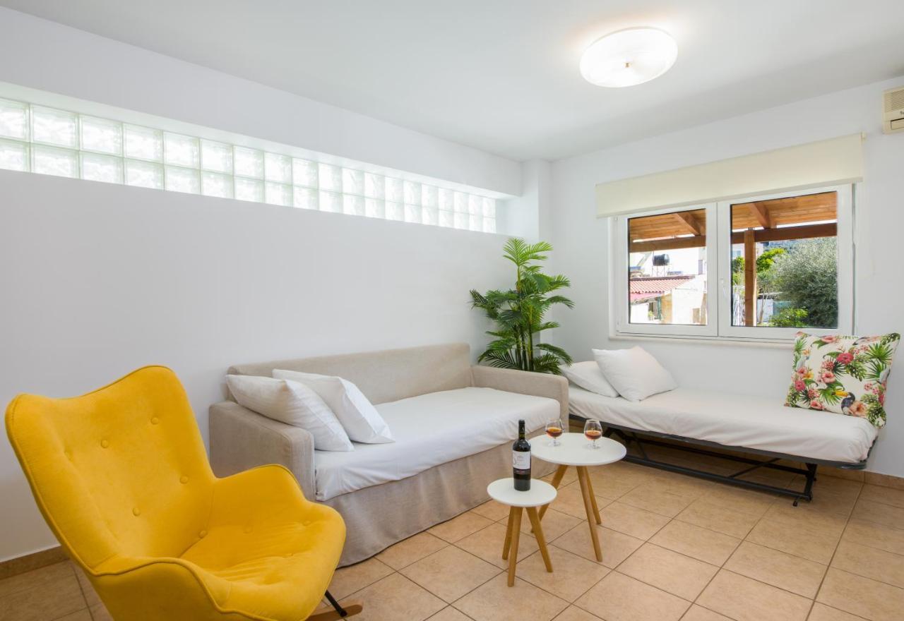 Manolia Dream Apartment 30M To The Beach Agia Marina  ภายนอก รูปภาพ