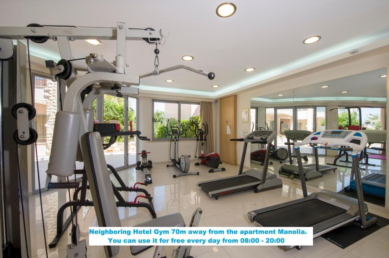 Manolia Dream Apartment 30M To The Beach Agia Marina  ภายนอก รูปภาพ