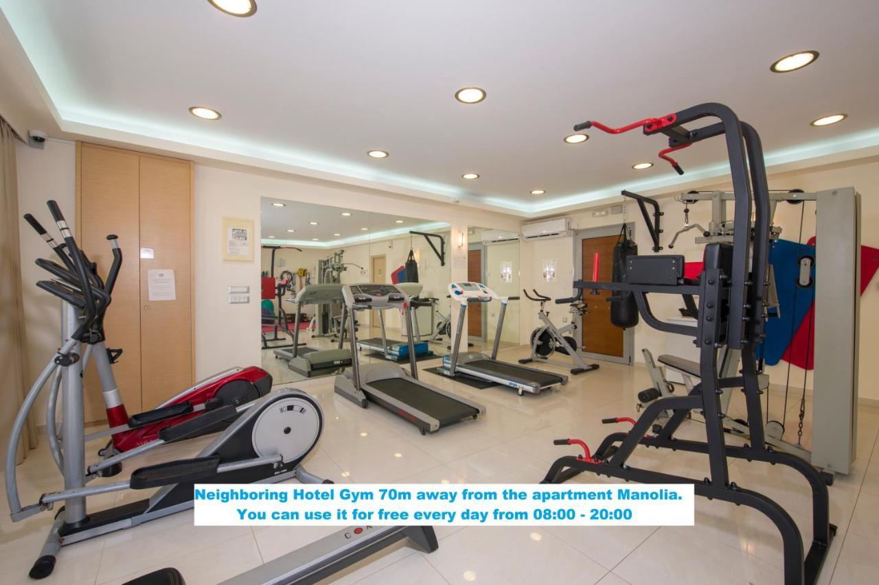 Manolia Dream Apartment 30M To The Beach Agia Marina  ภายนอก รูปภาพ
